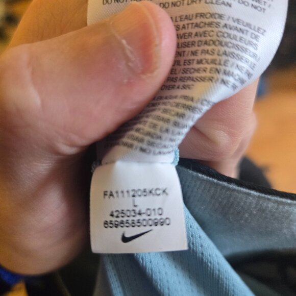 Nike 6.0 Cargo Pants Snowboarding Ski Winter Outdoor Black Vintage Large Y2K - Picture 5 of 8